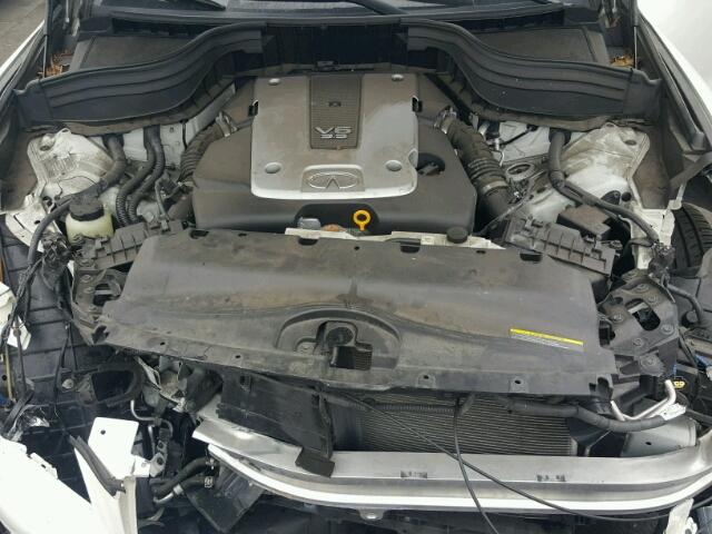 JN1AJ0HR4AM752673 - 2010 INFINITI EX35 BASE WHITE photo 7