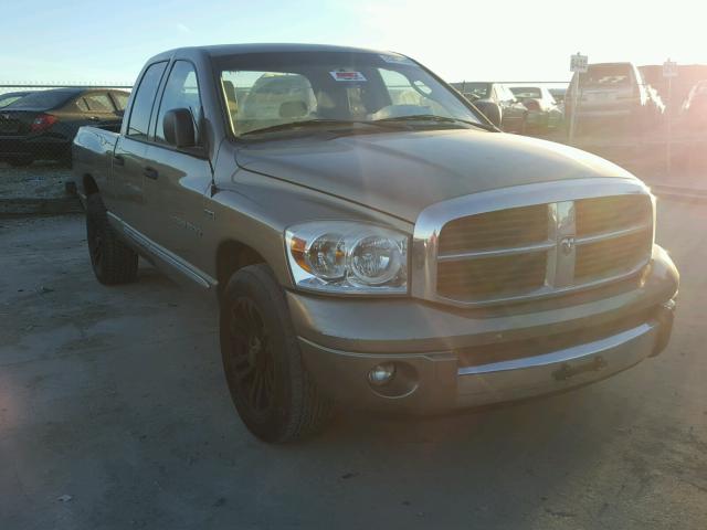 1D7HA18227J644170 - 2007 DODGE RAM 1500 S BROWN photo 1