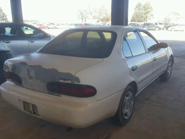 1Y1SK5267VZ452107 - 1997 GEO PRIZM BASE WHITE photo 4