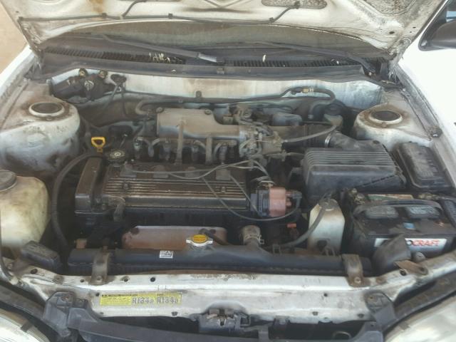 1Y1SK5267VZ452107 - 1997 GEO PRIZM BASE WHITE photo 7