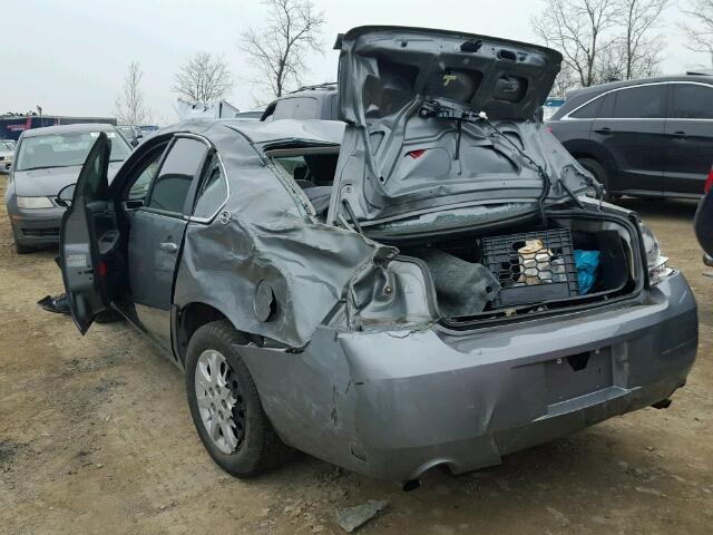 2G1WS583681352511 - 2008 CHEVROLET IMPALA POL GRAY photo 3