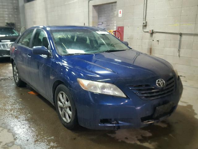 4T4BE46K98R022112 - 2008 TOYOTA CAMRY CE BLUE photo 1