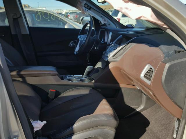 2GNFLDE39F6421976 - 2015 CHEVROLET EQUINOX LT TAN photo 5