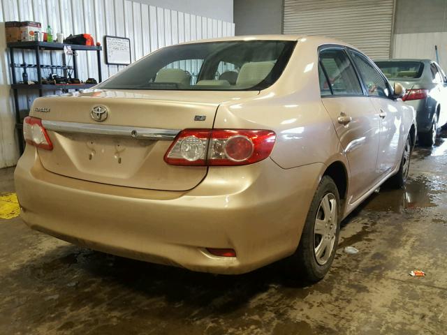 2T1BU4EE3BC658011 - 2011 TOYOTA COROLLA BA Қоңыр фото 4