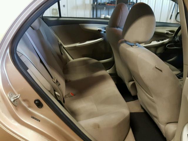 2T1BU4EE3BC658011 - 2011 TOYOTA COROLLA BA Қоңыр фото 6