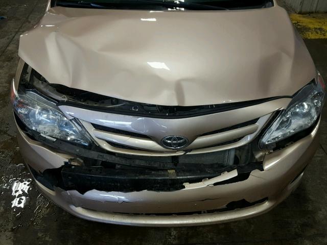 2T1BU4EE3BC658011 - 2011 TOYOTA COROLLA BA Қоңыр фото 7