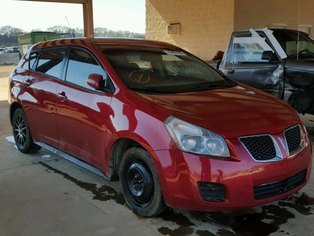 5Y2SP6E89AZ404126 - 2010 PONTIAC VIBE RED photo 1