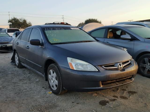 1HGCM564X5A168322 - 2005 HONDA ACCORD LX CHARCOAL photo 1