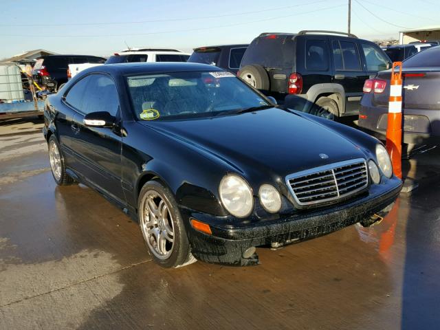 WDBLJ74G51F169504 - 2001 MERCEDES-BENZ CLK 55 AMG BLACK photo 1