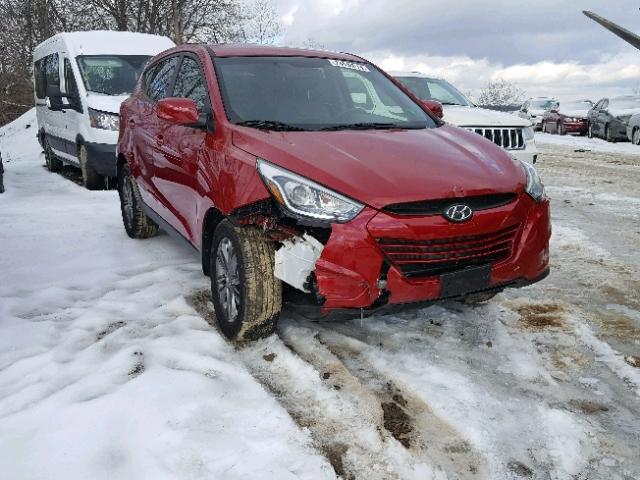 KM8JTCAF2FU002507 - 2015 HYUNDAI TUCSON GLS RED photo 1