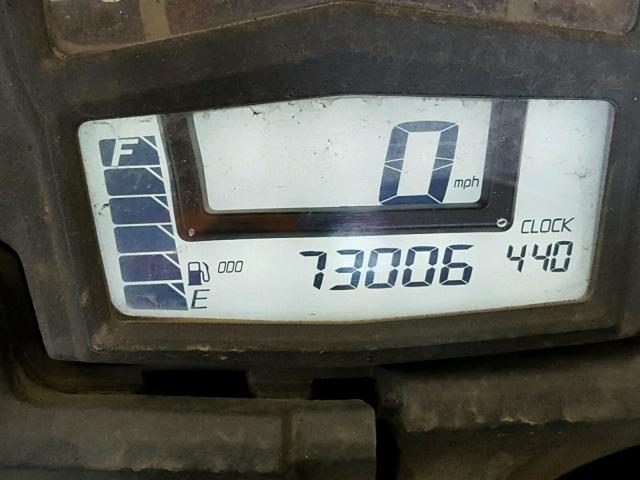 JKAEXEE16CDA06380 - 2012 KAWASAKI EX650 EC BLACK photo 8