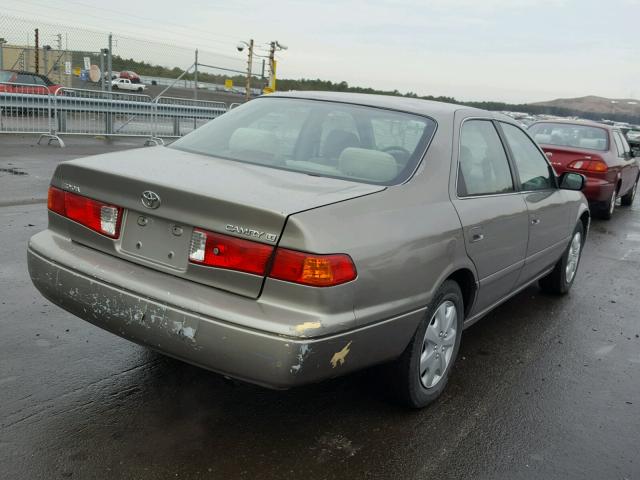 4T1BG22K41U045091 - 2001 TOYOTA CAMRY CE GRAY photo 4