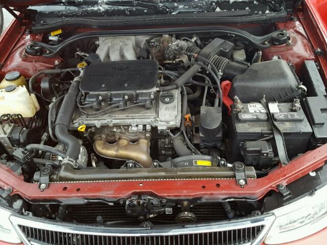 2T1CF22P2XC198792 - 1999 TOYOTA CAMRY SOLA RED photo 7