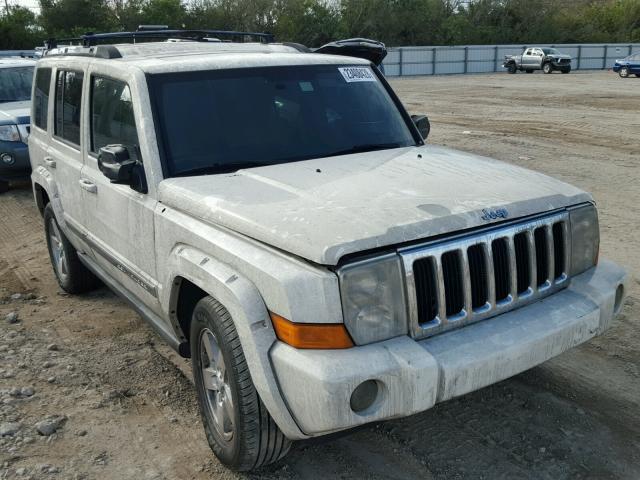 1J8HH58N56C314218 - 2006 JEEP COMMANDER თეთრი ფოტო 1