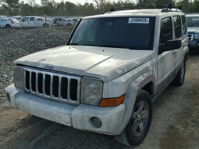 1J8HH58N56C314218 - 2006 JEEP COMMANDER თეთრი ფოტო 2