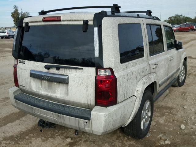 1J8HH58N56C314218 - 2006 JEEP COMMANDER თეთრი ფოტო 4