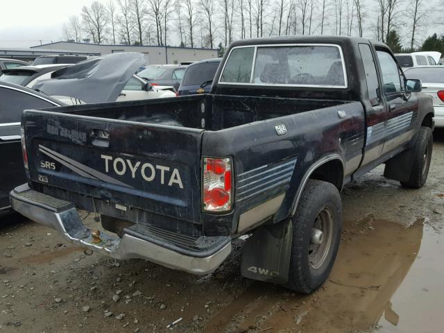 JT4VN13G6M5066213 - 1991 TOYOTA PICKUP 1/2 BLACK photo 4