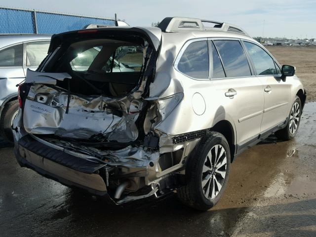 4S4BSEJC9G3212635 - 2016 SUBARU OUTBACK 3. WHITE photo 4