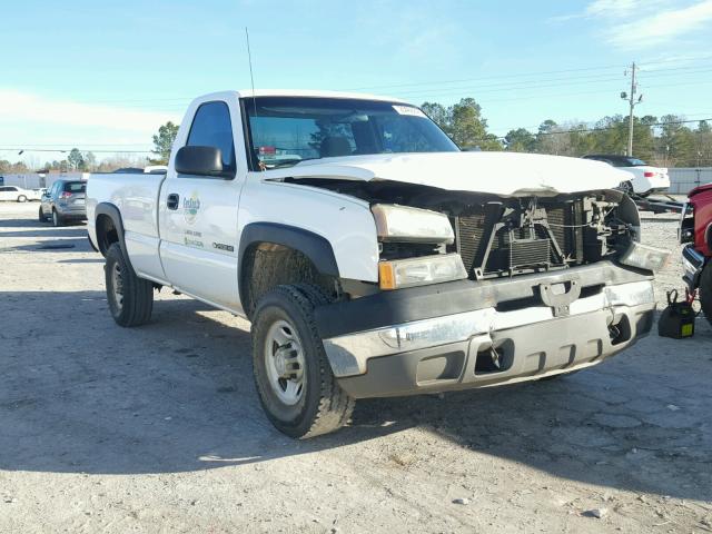 1GCHC24U16E163772 - 2006 CHEVROLET SILVERADO WHITE photo 1