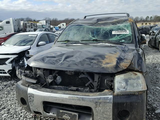 5N1AA08A86N737730 - 2006 NISSAN ARMADA SE BLACK photo 9