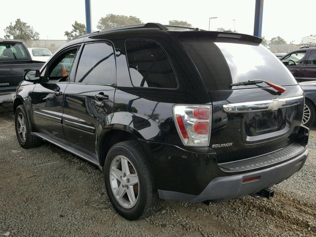 2CNDL63F756114373 - 2005 CHEVROLET EQUINOX LT BLACK photo 3