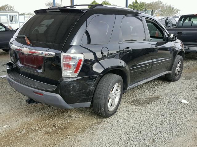 2CNDL63F756114373 - 2005 CHEVROLET EQUINOX LT BLACK photo 4