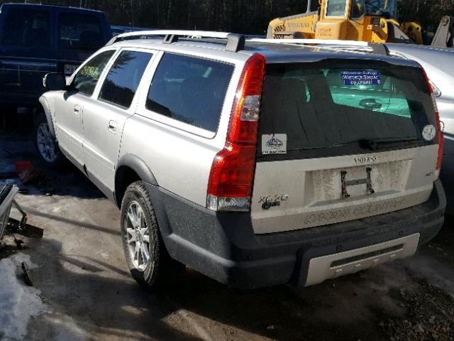 YV4SZ592X71278521 - 2007 VOLVO XC70 SILVER photo 3