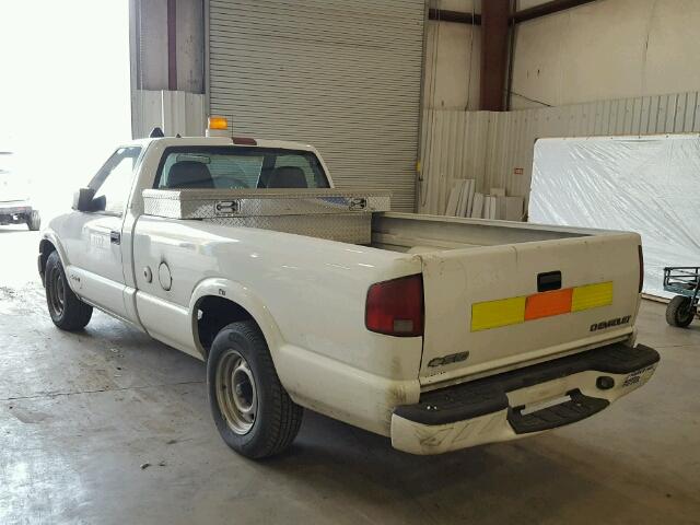 1GCCS14X2XK156169 - 1999 CHEVROLET S TRUCK S1 WHITE photo 3