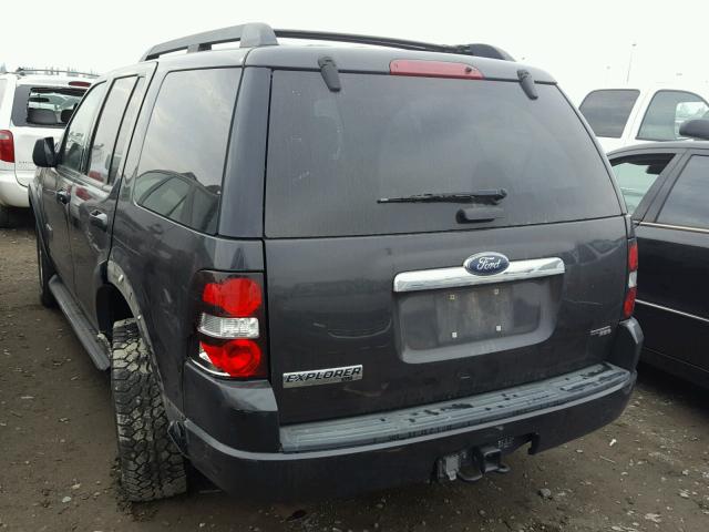 1FMEU73EX7UA95336 - 2007 FORD EXPLORER X GRAY photo 3