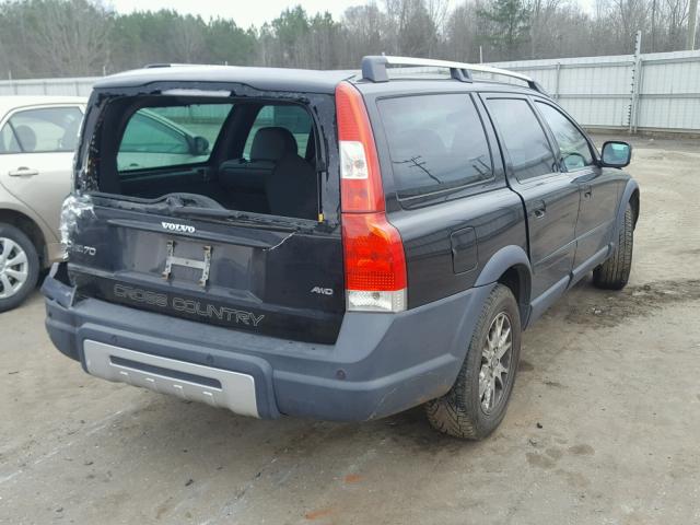 YV4SZ592971263895 - 2007 VOLVO XC70 BLACK photo 4