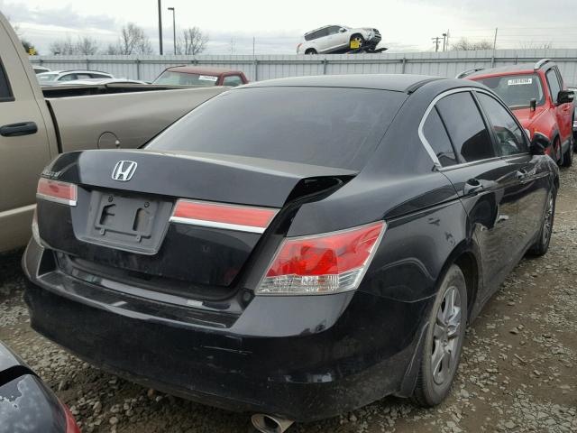 1HGCP2F44BA119635 - 2011 HONDA ACCORD LXP BLACK photo 4