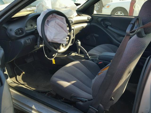 1G2JB124917179446 - 2001 PONTIAC SUNFIRE SE SILVER photo 5