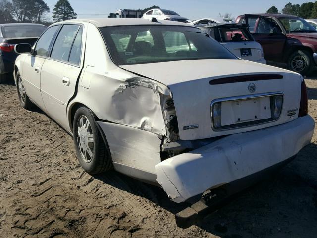 1G6KD54Y94U240921 - 2004 CADILLAC DEVILLE WHITE photo 3