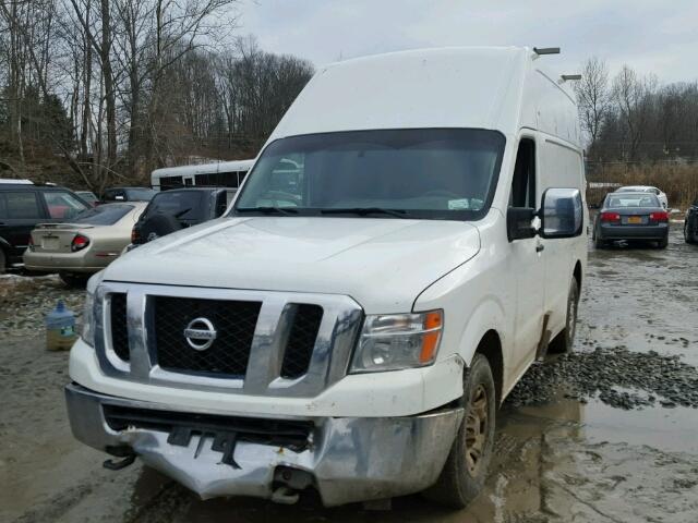 1N6AF0LY8DN111499 - 2013 NISSAN NV 2500 WHITE photo 2