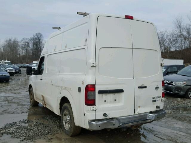 1N6AF0LY8DN111499 - 2013 NISSAN NV 2500 WHITE photo 3