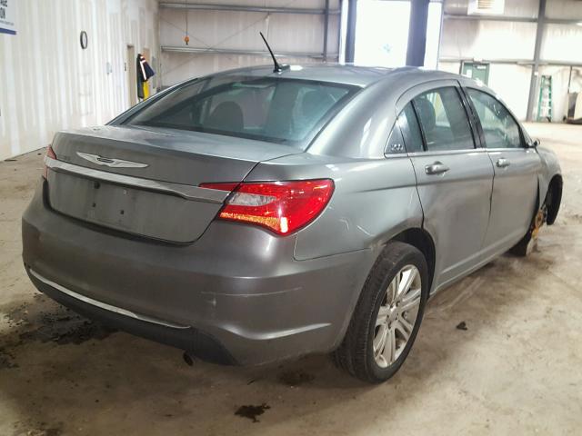 1C3BC1FB8BN602542 - 2011 CHRYSLER 200 TOURIN GRAY photo 4