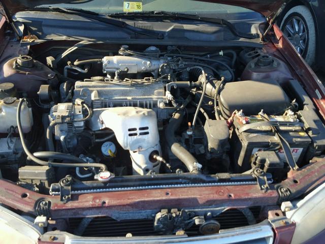 JT2BG22K3Y0484880 - 2000 TOYOTA CAMRY CE RED photo 7