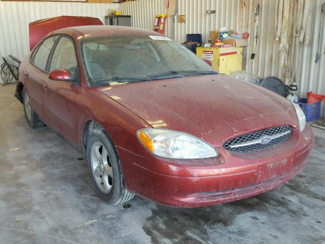 1FAFP55S91A157086 - 2001 FORD TAURUS SES RED photo 1