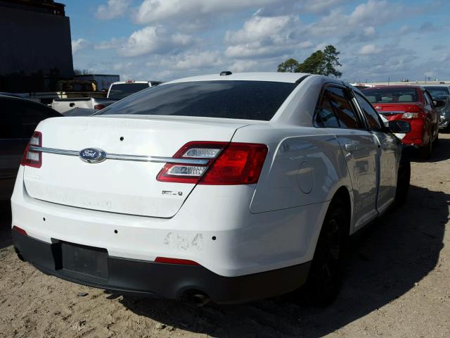 1FAHP2MK0EG168098 - 2014 FORD TAURUS POL WHITE photo 4