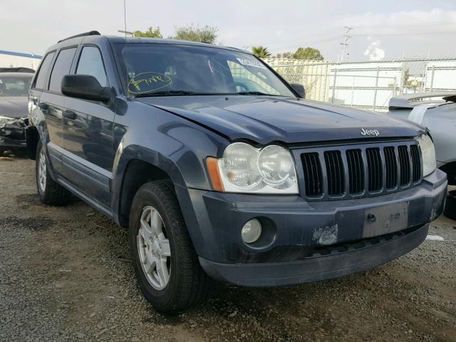 1J4GS48K06C325674 - 2006 JEEP GRAND CHER BLUE photo 1