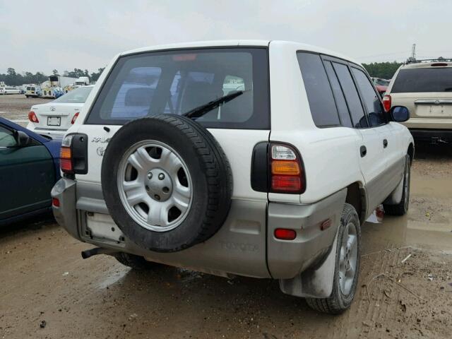 JT3GP10V5Y0050503 - 2000 TOYOTA RAV4 WHITE photo 4