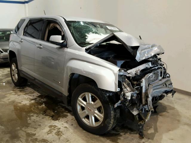 2GKFLSEK1G6102954 - 2016 GMC TERRAIN SL SILVER photo 1