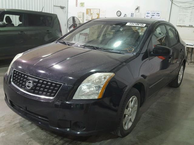 3N1AB61E27L707726 - 2007 NISSAN SENTRA 2.0 BLACK photo 2