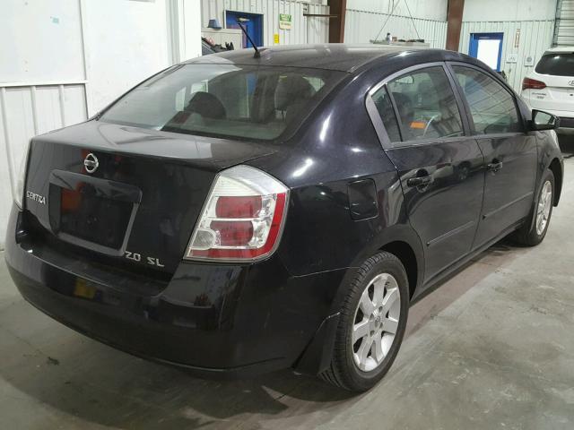 3N1AB61E27L707726 - 2007 NISSAN SENTRA 2.0 BLACK photo 4