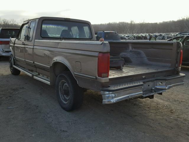 1FTHX25G0PKA15161 - 1993 FORD F250 BROWN photo 3