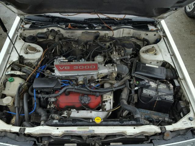 JN1HU11P5HT300333 - 1987 NISSAN MAXIMA WHITE photo 7