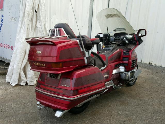 1HFSC2248SA700105 - 1995 HONDA GL1500 SE1 RED photo 4