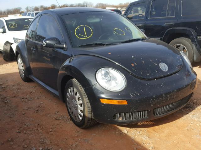 3VWPW3AG3AM009104 - 2010 VOLKSWAGEN NEW BEETLE BLACK photo 1