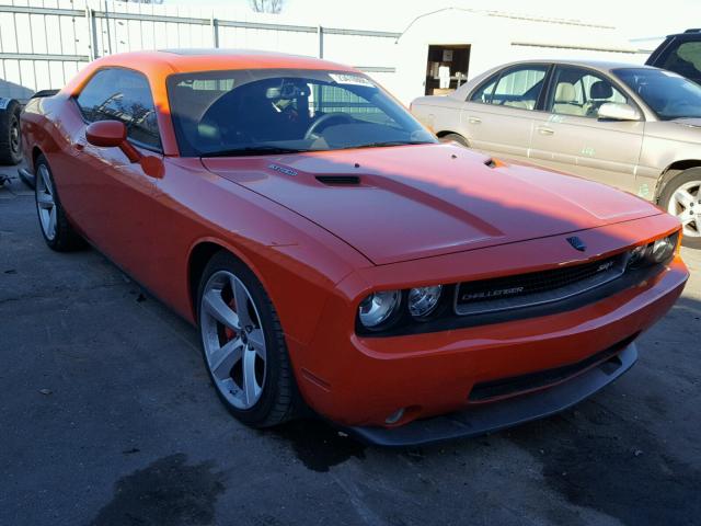 2B3LJ74W78H311838 - 2008 DODGE CHALLENGER ORANGE photo 1