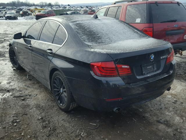 WBAFU7C50BC872028 - 2011 BMW 535 XI BLACK photo 3